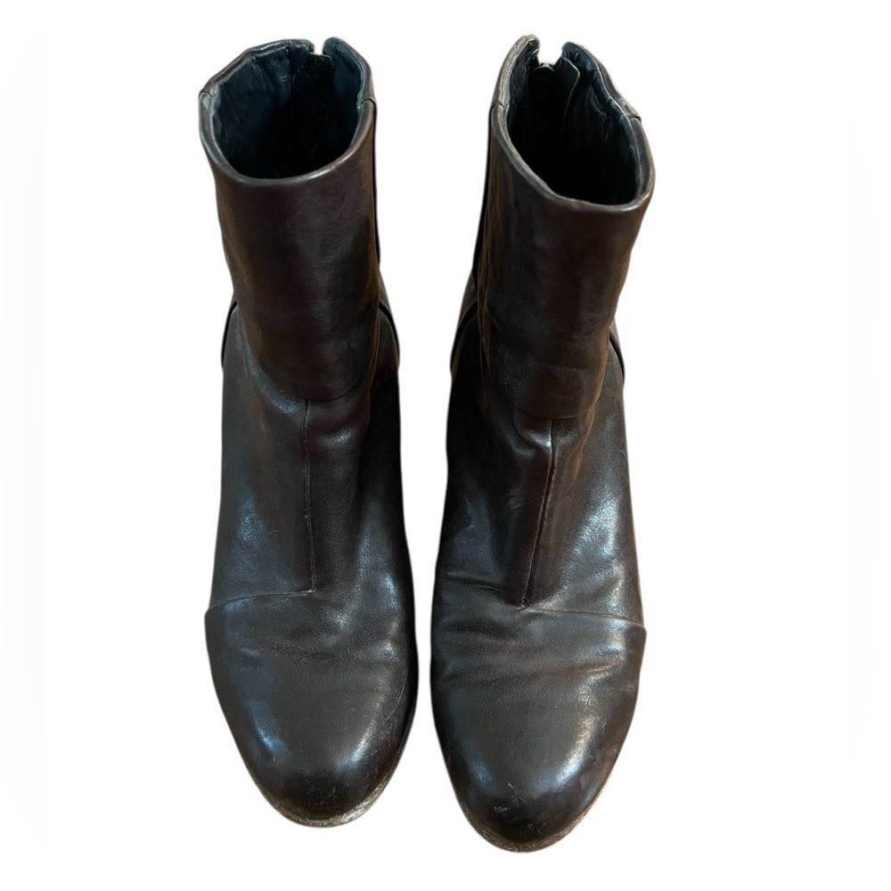 Rag & Bone size 38 (8) chocolate brown booties - Picture 4 of 4